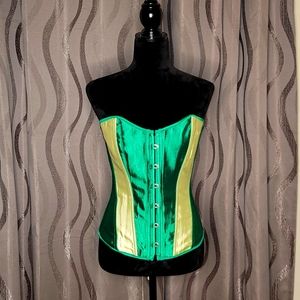 Green Bustier NWOT